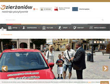 Tablet Screenshot of dzierzoniow.pl